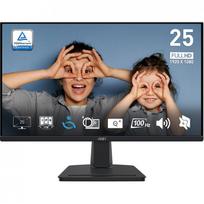 full hd monitorius - MSI PRO MP251 24.5", Full HD, Juodas (Black) - 2 nuotrauka