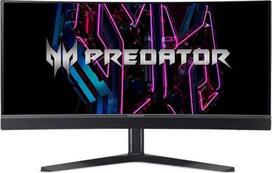 oled monitorius - Acer Predator X34Vbmiiphuzx 34", OLED, lenktas, Juodas (Black) - 1 nuotrauka