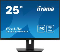 75hz monitorius - Iiyama ProLite XUB2595WSU-B5 25", IPS, juodas (Black) - 1 nuotrauka