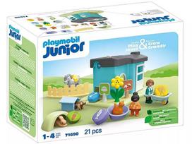 playmobil namas - Playmobil Junior: Animal boarding house with feeder 71690 - 1 nuotrauka