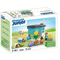 playmobil namas - Playmobil Junior: Animal boarding house with feeder 71690 - 2 nuotrauka