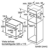 prekiau - Bosch HBG7721B1 - 7 nuotrauka