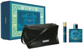 Versace Eros 100ml EDT + 10ml EDT + Black Bag