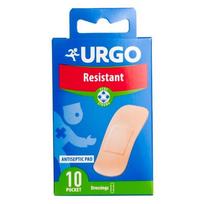 URGO RESISTANT, pleistras, 1,9 x 7,2 cm, 10 vnt.