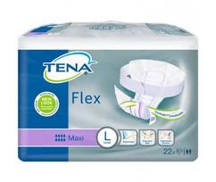 TENA FLEX sauskelnės MAXI, L, 22 vnt.