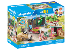 sodo ukiui - Playmobil Kleine Hühnerfarm im Tiny House Garten 71510 - 4 nuotrauka