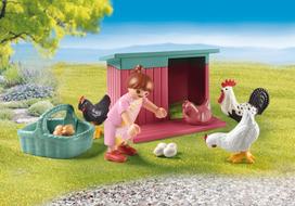 sodo ukiui - Playmobil Kleine Hühnerfarm im Tiny House Garten 71510 - 5 nuotrauka