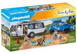 Playmobil Family Fun Caravan with Car 71423