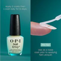 lakai nagams - OPI Nail Envy priemonės nagams stiprinti, 15 ml - 4 nuotrauka