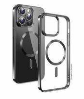 Swissten "Clear Jelly Magstick Metallic Case Galaxy S25 5G"