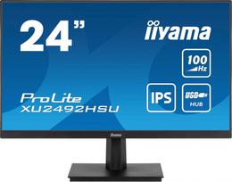monitoriu full hd - IIYAMA ProLite XU2492HSU-B6 24", IPS, Juodas (Black) - 2 nuotrauka