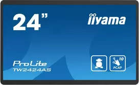 24 4k monitorius - Iiyama ProLite TW2424AS-B1 23.8", 4K, juodas (Black) - 1 nuotrauka