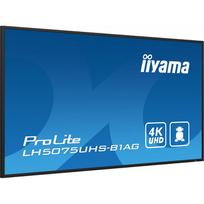 Iiyama ProLite LH5075UHS-B1AG 50", 4K, juodas (Black)