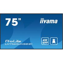 interaktyvi lenta - Iiyama ProLite LH7575UHS-B1AG 75", 4K, IPS, Juodas (Black) - 1 nuotrauka