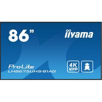interaktyvi lenta - iiyama ProLite LH8675UHS-B1AG 85.6", 4K, Juodas (Black) - 2 nuotrauka