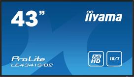 18 monitor - iiyama ProLite LE4341S-B2 42.5", IPS, Full HD, Juodas (Black) - 1 nuotrauka