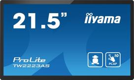 monitoriu full hd - Iiyama ProLite TW2223AS-B2 21.5", Juodas (Black) - 2 nuotrauka