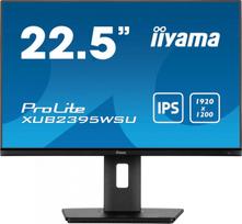 75hz monitorius - Iiyama ProLite XUB2395WSU-B5 22.5", IPS, Juodas (Black) - 1 nuotrauka