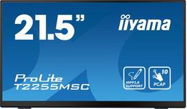 nesiojamas monitorius 16 - Iiyama ProLite T2255MSC-B1 21.5", Full HD, Juodas (Black) - 3 nuotrauka