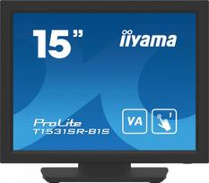 18 monitor - Iiyama ProLite T1531SR-B1S 38 cm (15"), XGA, jutiklinis ekranas, Juodas (Black) - 2 nuotrauka