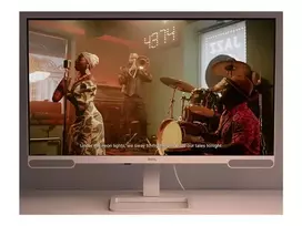 baltas monitorius - BenQ EW3290U 31.5", 4K, IPS, Balta (White) - 3 nuotrauka