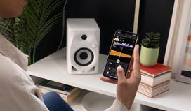 pioneer dj - Pioneer DJ - DM-40D kolonėlės, Baltos spalvos, 2 vnt. - 3 nuotrauka