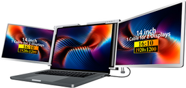 Extralink Smart Life S500 14", nešiojamas monitorius, IPS, 1920x1200