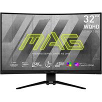 MSI MAG 325CQRXFDE 31.5", VA, WQHD, 240Hz, Juodas (Black)