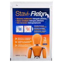 STAVI-FLEXIN  hidrogelio pleistras nuo skausmo, 3 vnt.