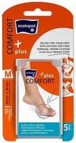 pleistras puslems - COMFORT PLUS pūslių pleistrai, M, 29 x 59 mm, 5 vnt. - 3 nuotrauka