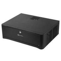 micro korpusas - SilverStone Case Grandia Series GD06 Black - 1 nuotrauka