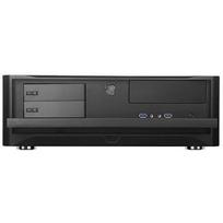 micro korpusas - SilverStone Case Grandia Series GD06 Black - 2 nuotrauka