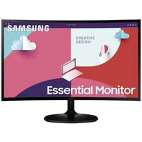 monitor 27 curved - Samsung S27C364EAUXEN 27", Full HD, 75Hz, Juodas (Black) - 1 nuotrauka