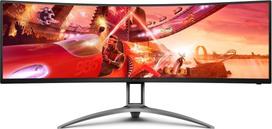 165hz monitorius - AOC AG493UCX2 49", lenktas, VA, 32:9, DQHD, 165Hz, Juodas (Black) - 2 nuotrauka