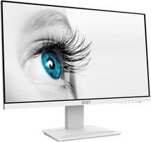 baltas monitorius - MSI PRO MP243XWDE 24", IPS, FHD, 100Hz, Baltas (White) - 1 nuotrauka
