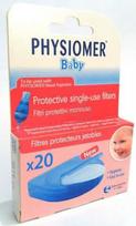 physiomer kudikio - PHYSIOMER®  vienkartiniai filtrai, 20 vnt. - 2 nuotrauka