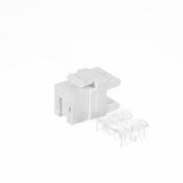 Netrack Keystone Jack Module UTP Cat5e RJ45 LSA White
