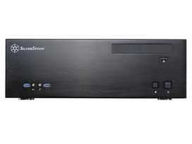 korpusas silverstone - SilverStone Case Grandia Series GD04 USB 3.0 Black - 1 nuotrauka