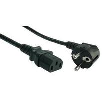 c5 kabelis - Akyga Power Cable Schuko/IEC C13 1.5m Black - 1 nuotrauka