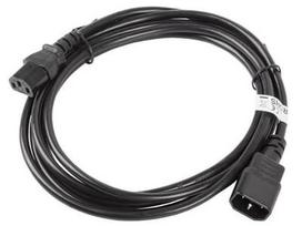 maitinimo laidas iec 320 c13 - Lanberg Cable IEC C13 / IEC C14 3m Black - 2 nuotrauka