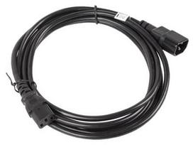 maitinimo laidas iec 320 c13 - Lanberg Cable IEC C13 / IEC C14 3m Black - 3 nuotrauka