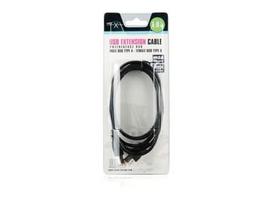 usb laikmenia - Natec Cable USB to USB Black 1.8m - 2 nuotrauka