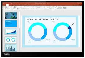 2k monitorius - Lenovo ThinkVision M14d 14", IPS, 2.2K, USB-C - 2 nuotrauka