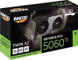 rtx 5060 8gb - Inno3D GeForce RTX 5060 Ti Twin X2, 8192 MB GDDR7 - 2 nuotrauka