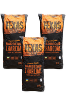 Medžio anglys "Texas Club" 10 kg., 3 vnt.