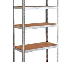 PROMOREX TC-033, 5 lentynos, cinkuota, apkrova 275 kg, 900 x 400 x 1800 mm