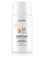 BABE DEPIGMENT+ Super Fluid Apsauginė Veido Emulsija SPF 50, 50 ml