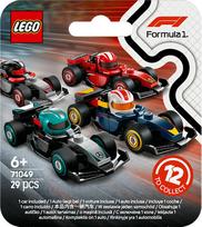 automobilio konstruktorius - LEGO Minifigures F1 lenktyniniai automobiliai 71049 - 1 nuotrauka