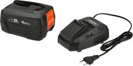 Gardena P4A PBA 18V/72, 18 V, Li-ion, 4.0 Ah + AL 1830 CV, komplektas