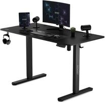 stalas 120 x 60 - SENSE7 Nojo Elektrinis Stalas 120x60 cm Juodas (Black) - 1 nuotrauka